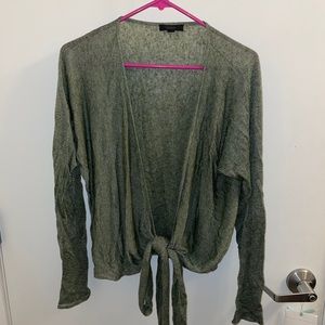 J Crew wrap sweater- new